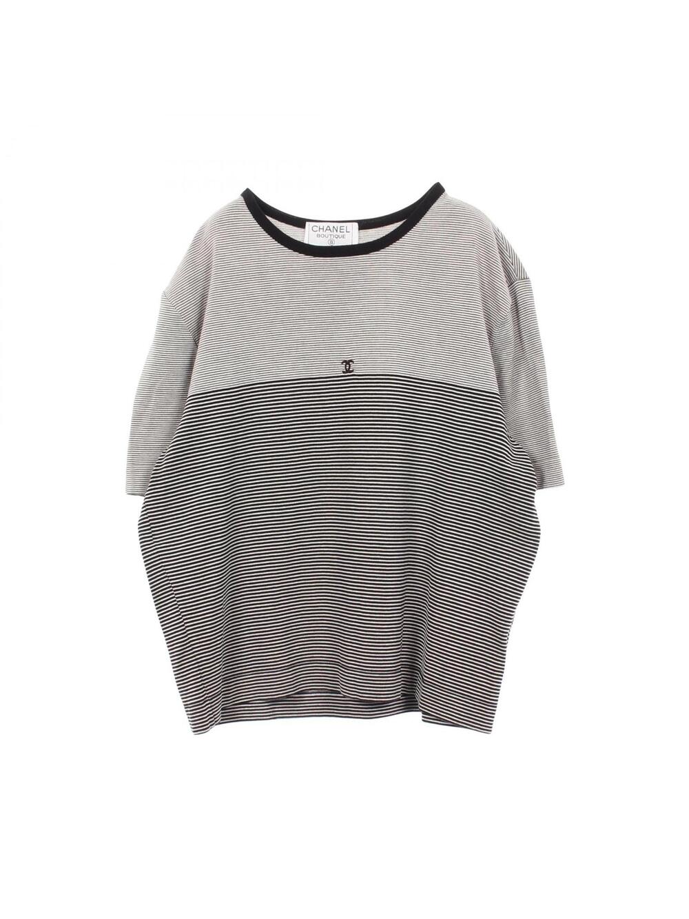 Chanel Coco Mark Border Short Sleeve #333466C10B
